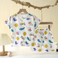 Children's Pajamas Pure Cotton