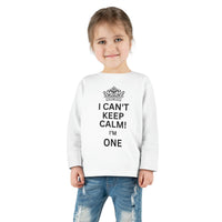 toddler-long-sleeve-shirt-I-cant-keep-calm-im-one-white