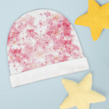 baby-hat-pink-flowers
