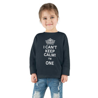 toddler-long-sleeve-shirt-I-cant-keep-calm-im-one-navy