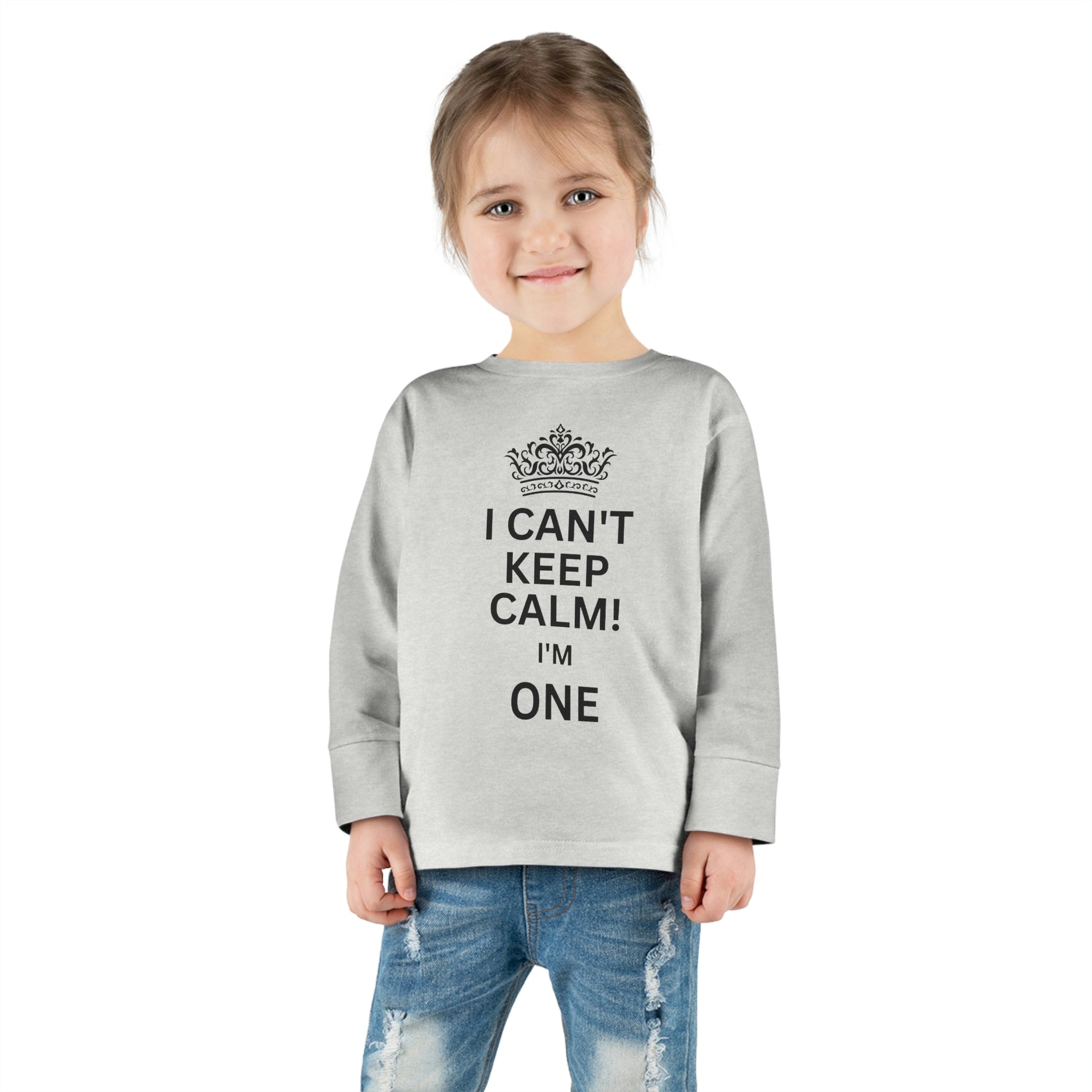 toddler-long-sleeve-shirt-I-cant-keep-calm-im-one-grey