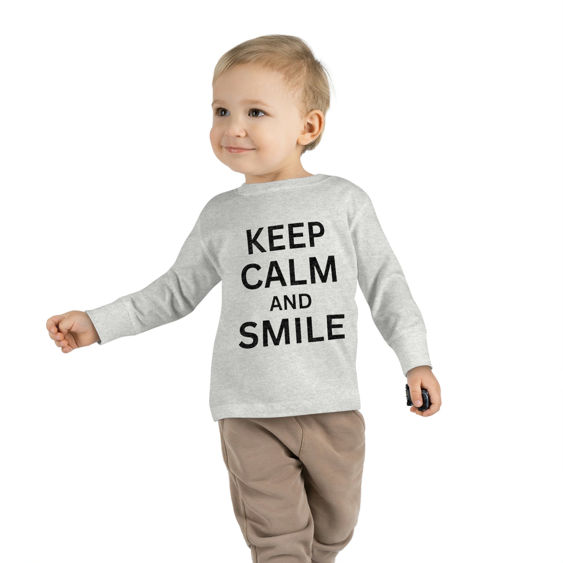 toddler-long-sleeve-shirt-keep-calm-smile-grey