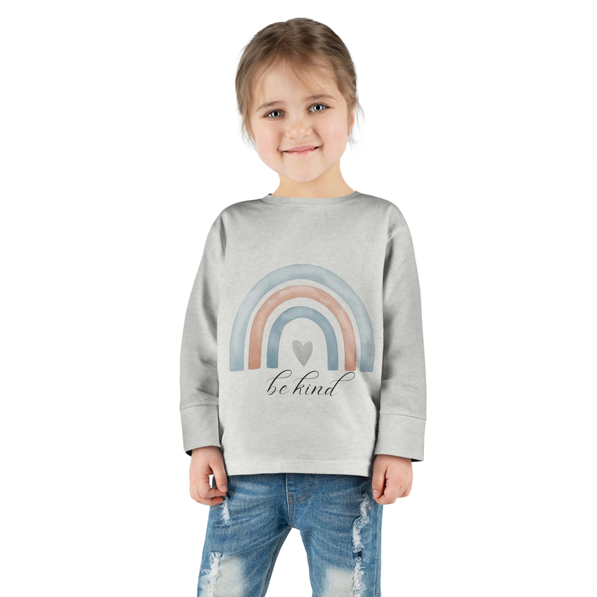 toddler-long-sleeve-shirt-be-kind-rainbow-grey