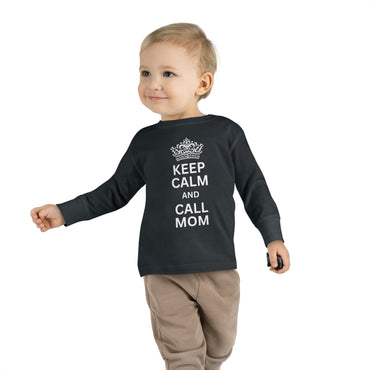 toddler-long-sleeve-shirt-keep-calm-and-call-mom-black