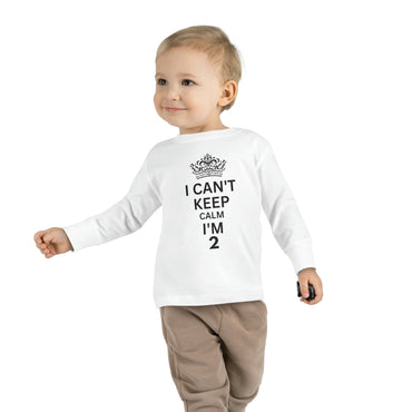 toddler-long-sleeve-shirt-I-cant-keep-calm-im-two-white