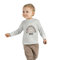 toddler long sleeve shirt rainbow mini-grey