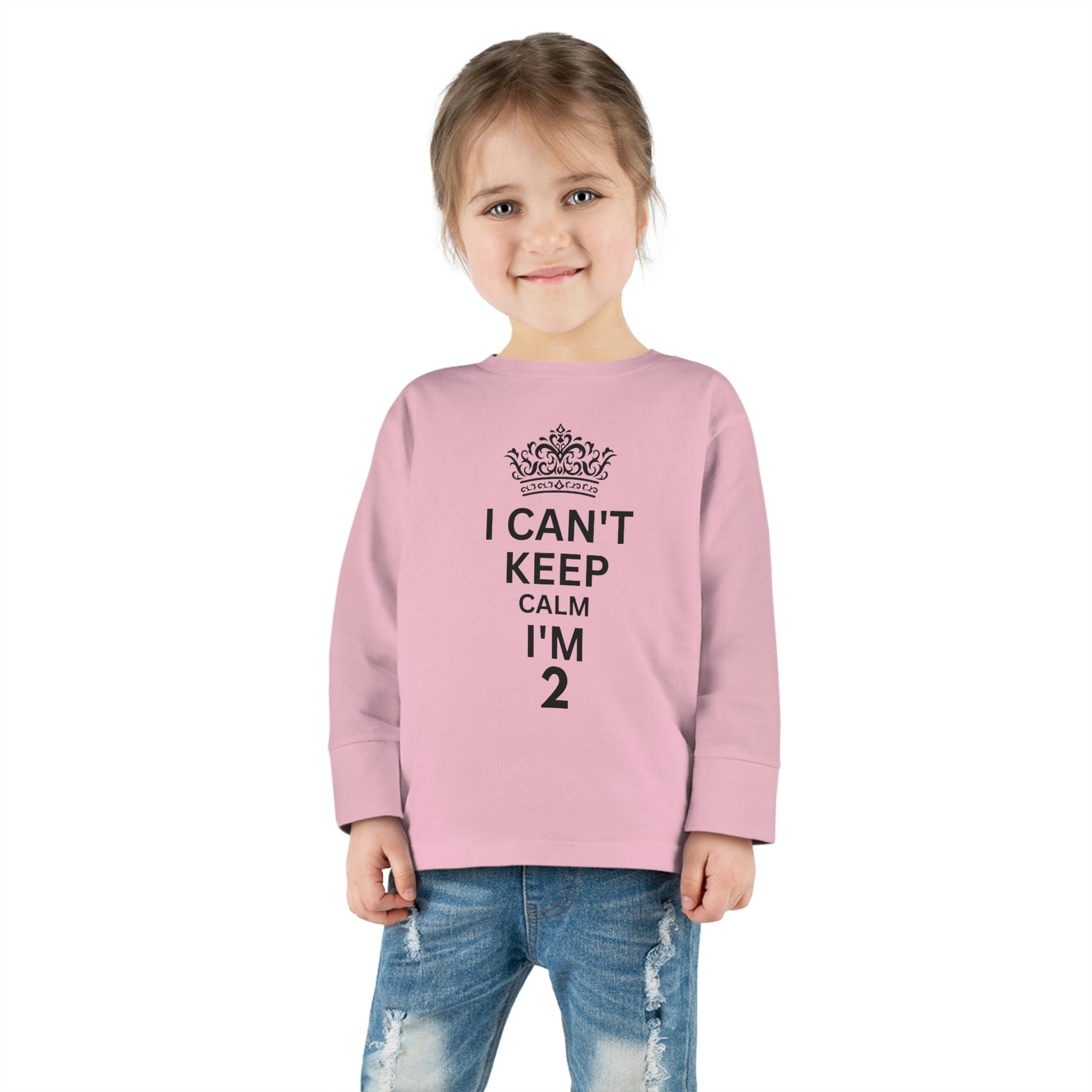 toddler-long-sleeve-shirt-I-cant-keep-calm-im-two-pink