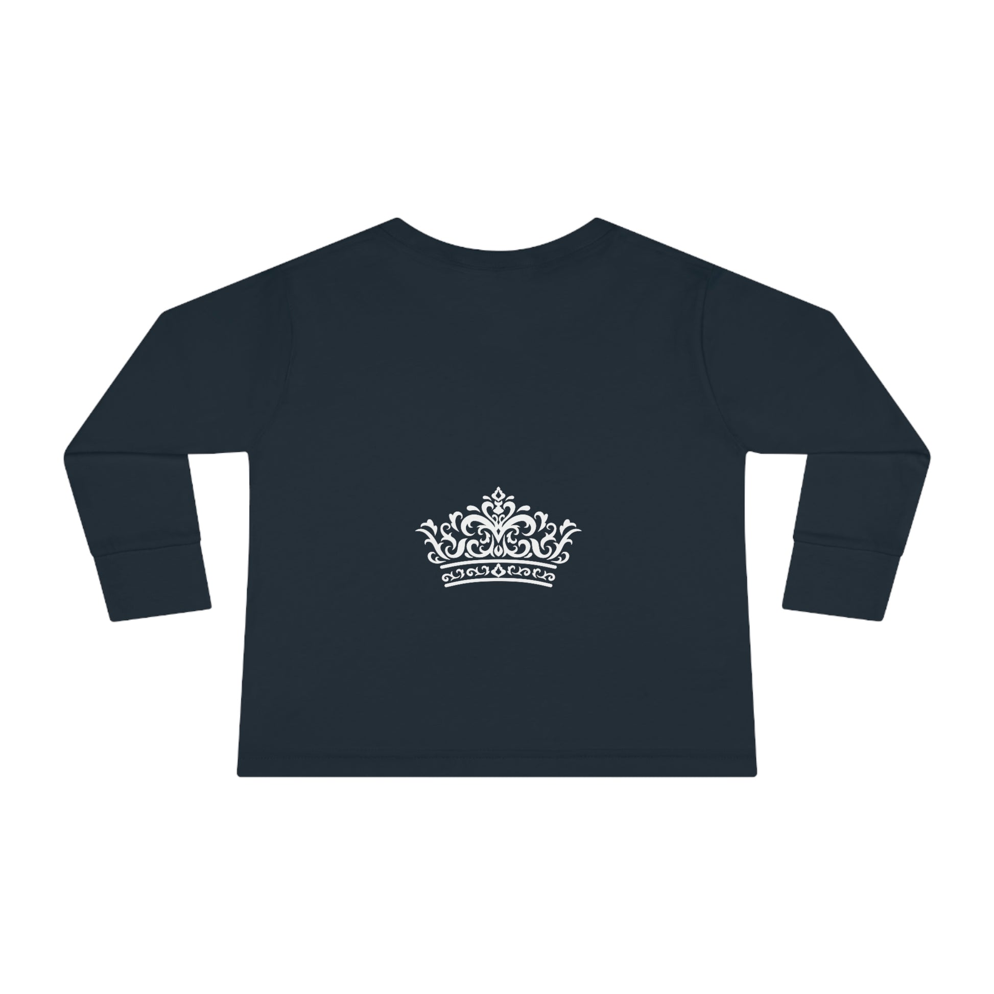 toddler-long-sleeve-tee-backside-navy-blue-princess