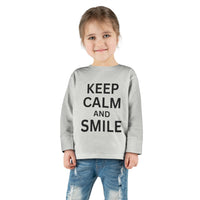 toddler-long-sleeve-shirt-keep-calm-smile-grey