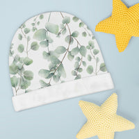baby-hat-eucalyptus-leaves