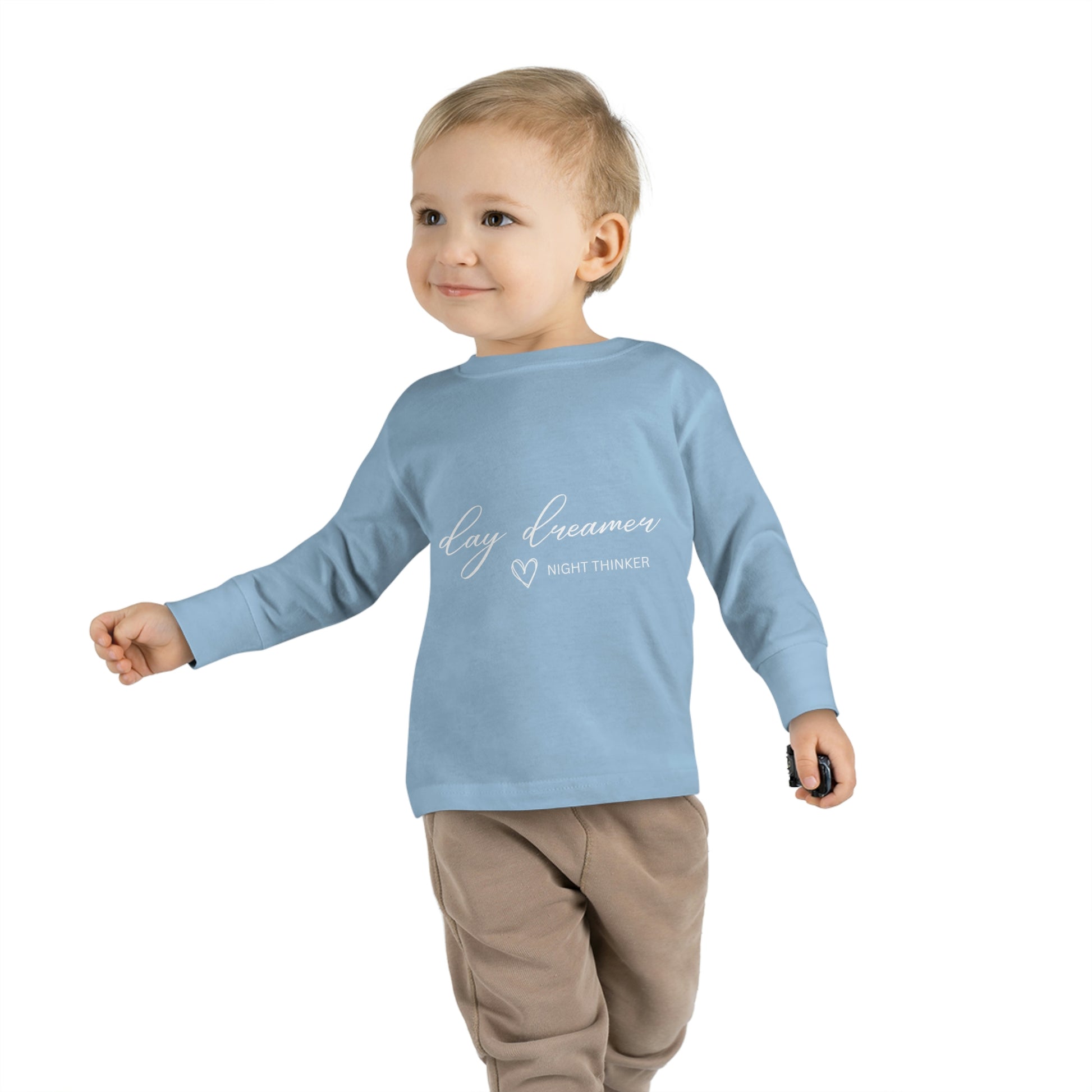 toddler long sleeve shirt day dreamer night thinker-baby-blue
