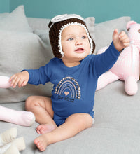 long-sleeve-onesie-be-kind-leopard-rainbow-blue