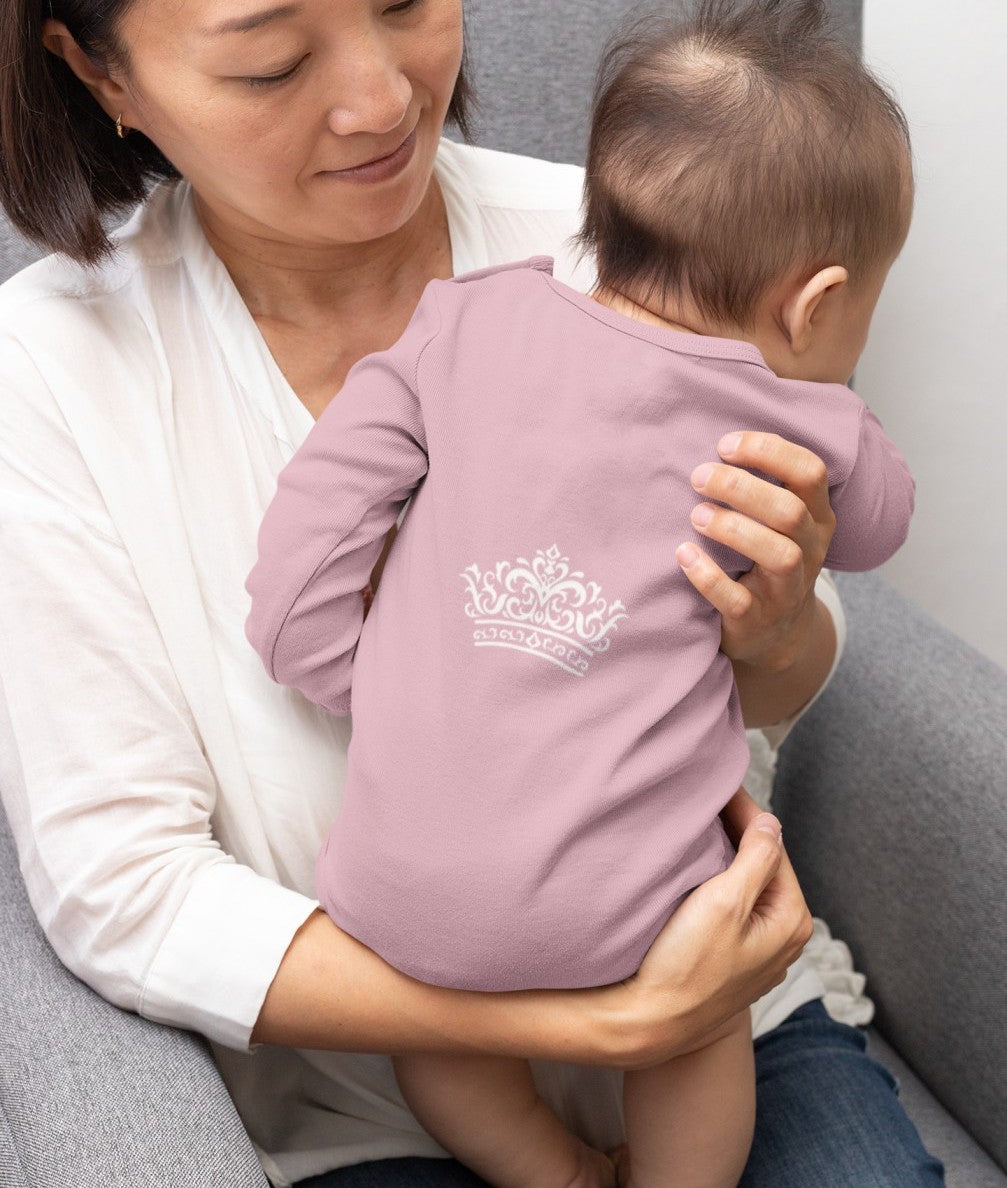 long-sleeve-onesie-keep-calm-princess-backside-pink