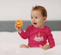 long-sleeve-onesie-pink-unicorn-red
