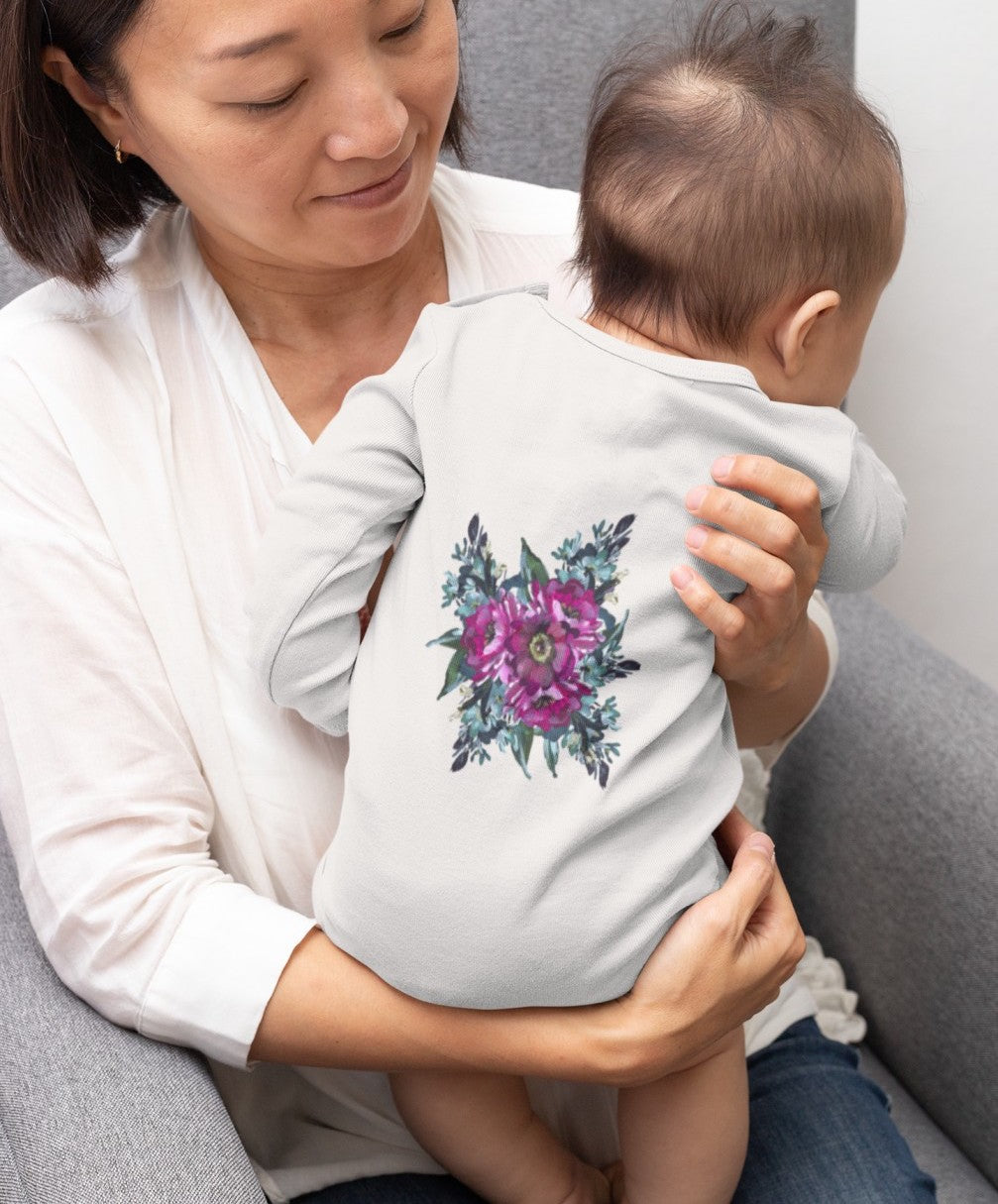 toddler-longsleeve-onesie-waterflower long sleeve onesie-backside-white