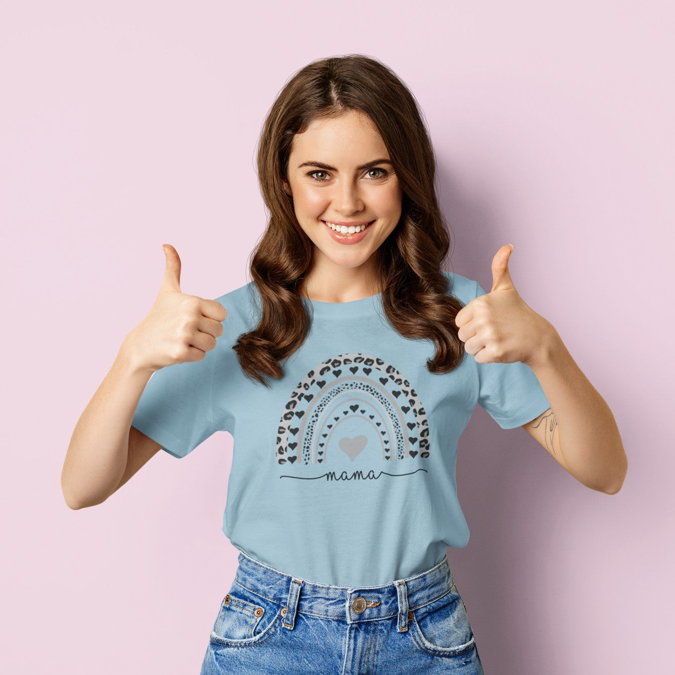 unisex-tee-mama-light-blue